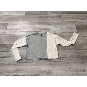 Wild Fable Women's Long Sleeve Cropped Shirt Blouse Size XS